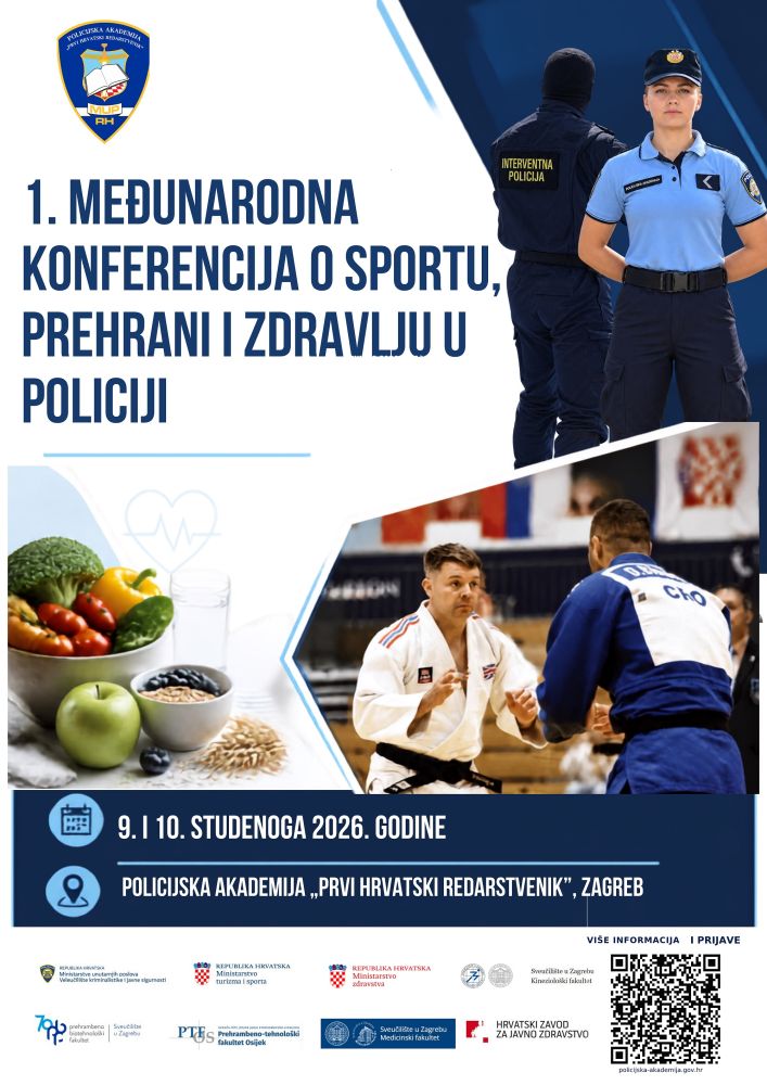 1. Međunarodna konferencija o sportu, prehrani i zdravlju u policiji